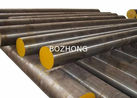 DIN 16MnCr5 Rolled Steel Rod , Alloy Steel Metal Round Bar Stock Custom Dimension